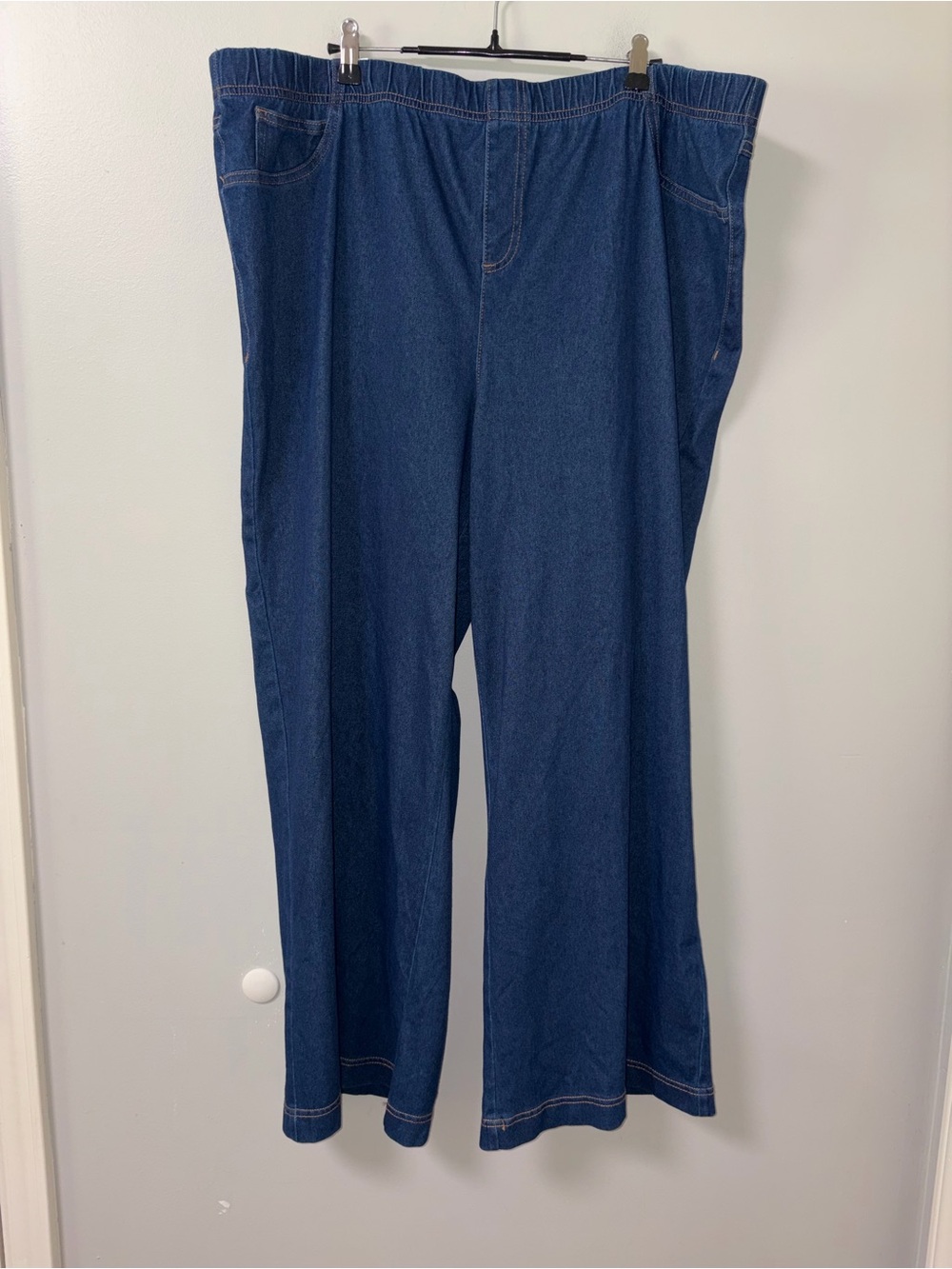 Serra Wide Leg Jegging Jean Leggings Blue XL Women’s NWT